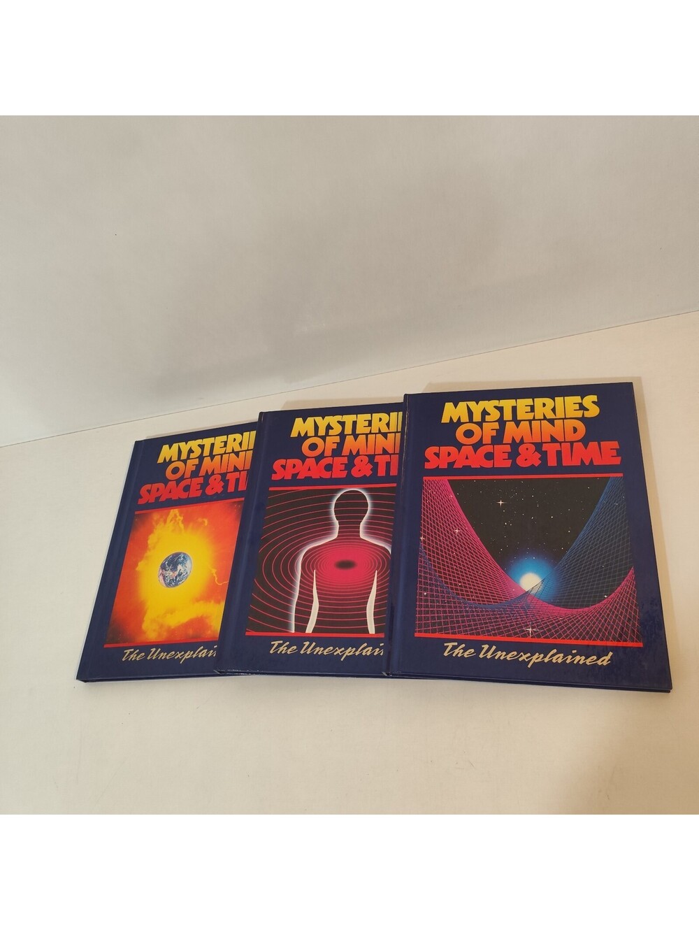 Mysteries of Mind Space & Time The Unexplained Hardcover Vols 7,8,9 (1992)